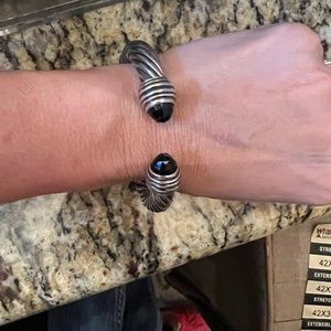 David Yurman cable bracelet.